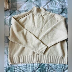 H&M Off-White Knit Sweater